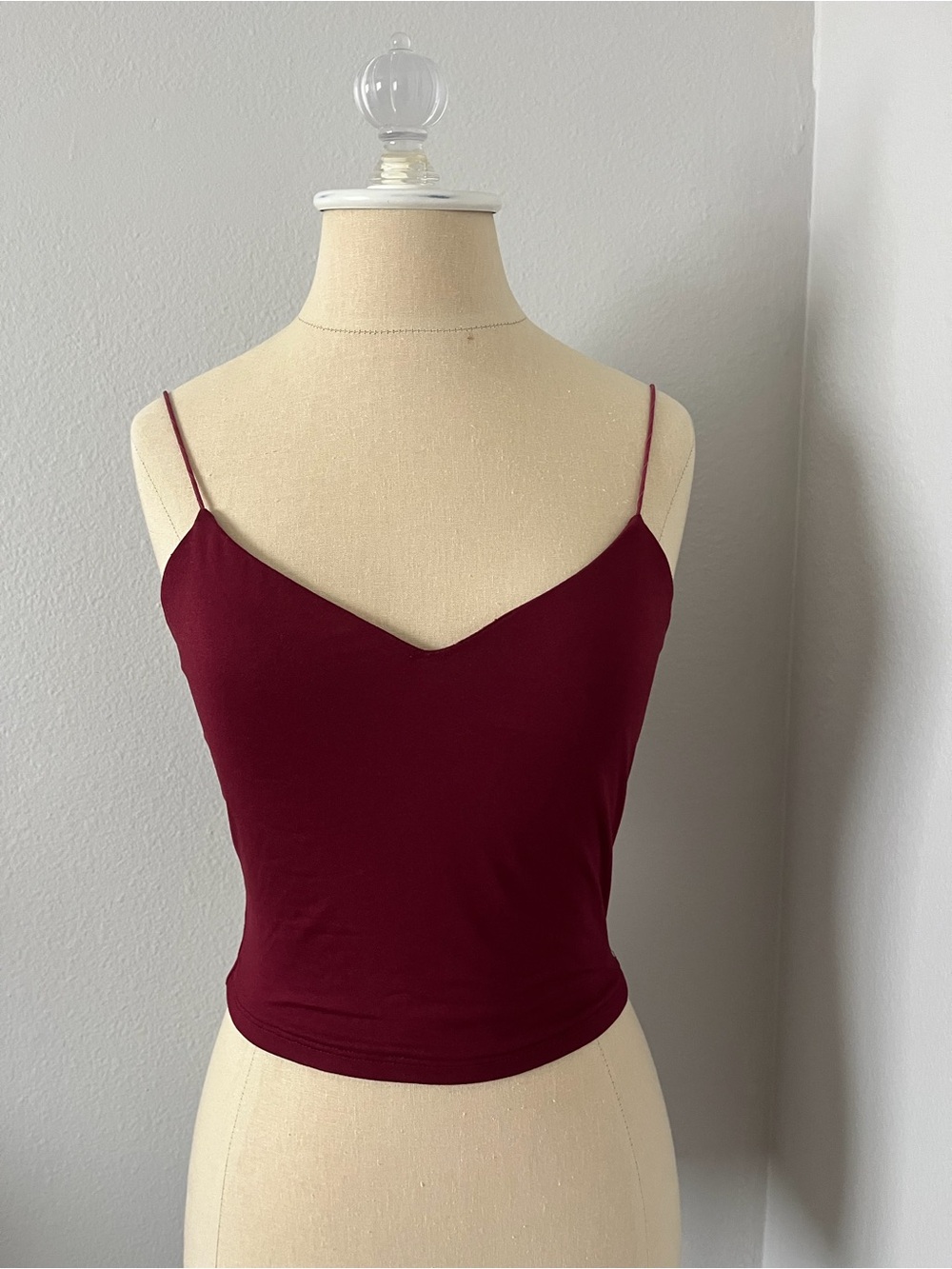 Windsor Wine Red Spaghetti Strap Cami